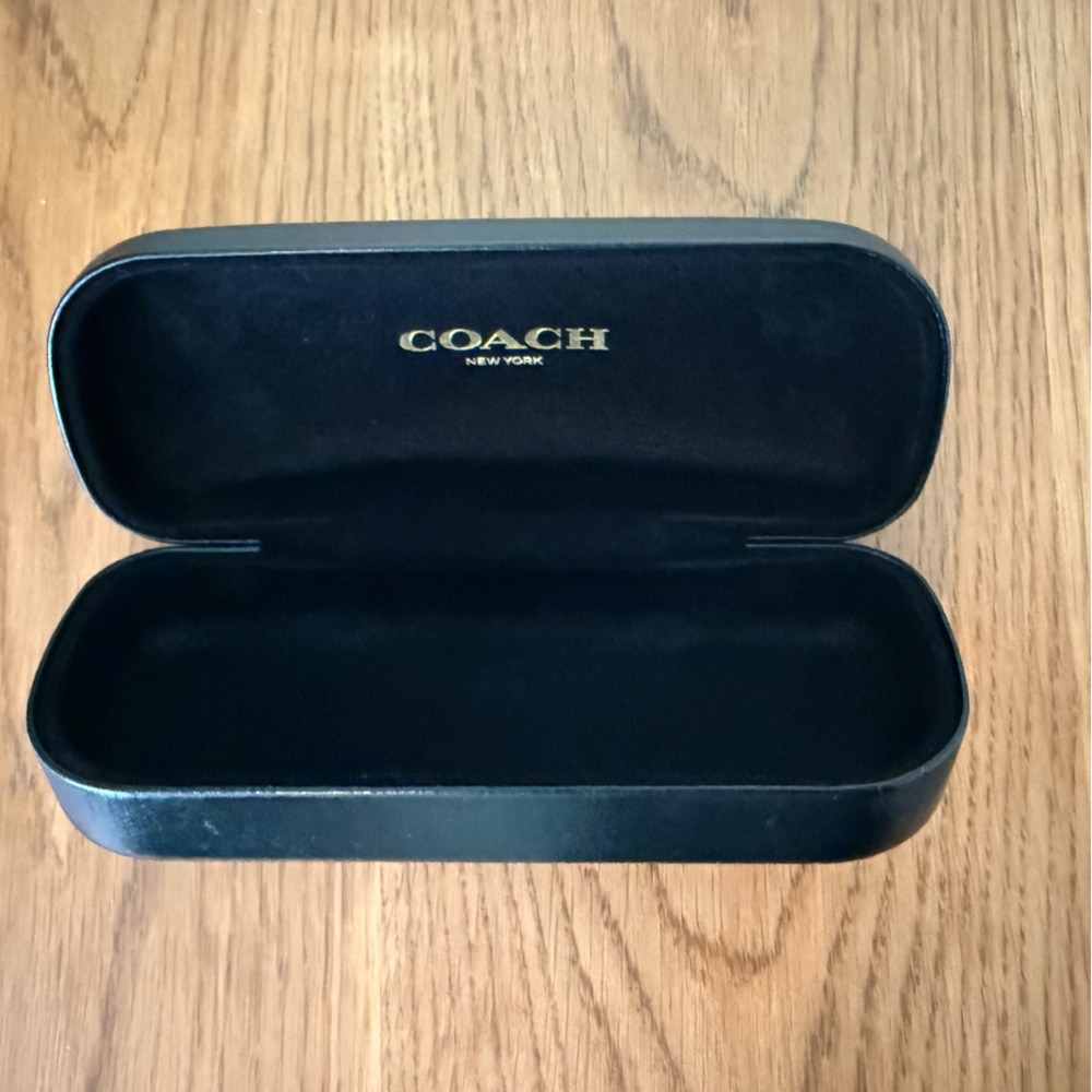 Coach Classic Black Eyewear Case